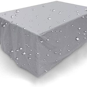 Outdoor Furniture Cover — Grey, 90 × 90 × 90 cm