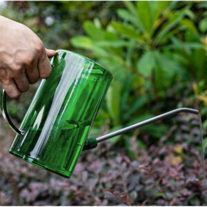 Long-Spout Watering Can — Green