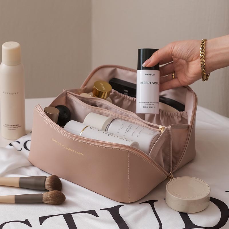 Zip-Open Travel Makeup & Toiletry Bag - Image 10