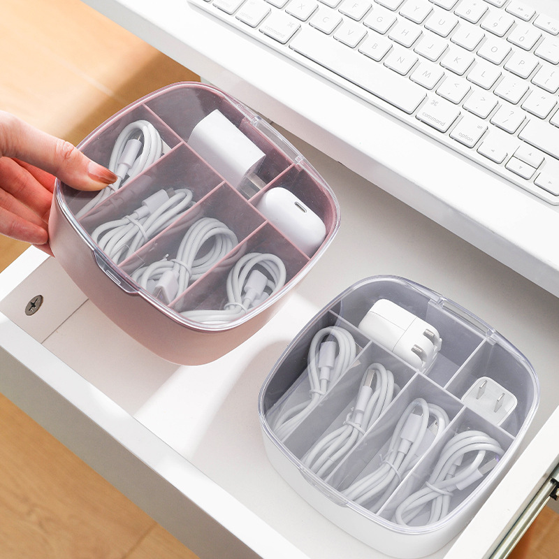 Compact Cable & Small-Accessory Storage Box - Image 2