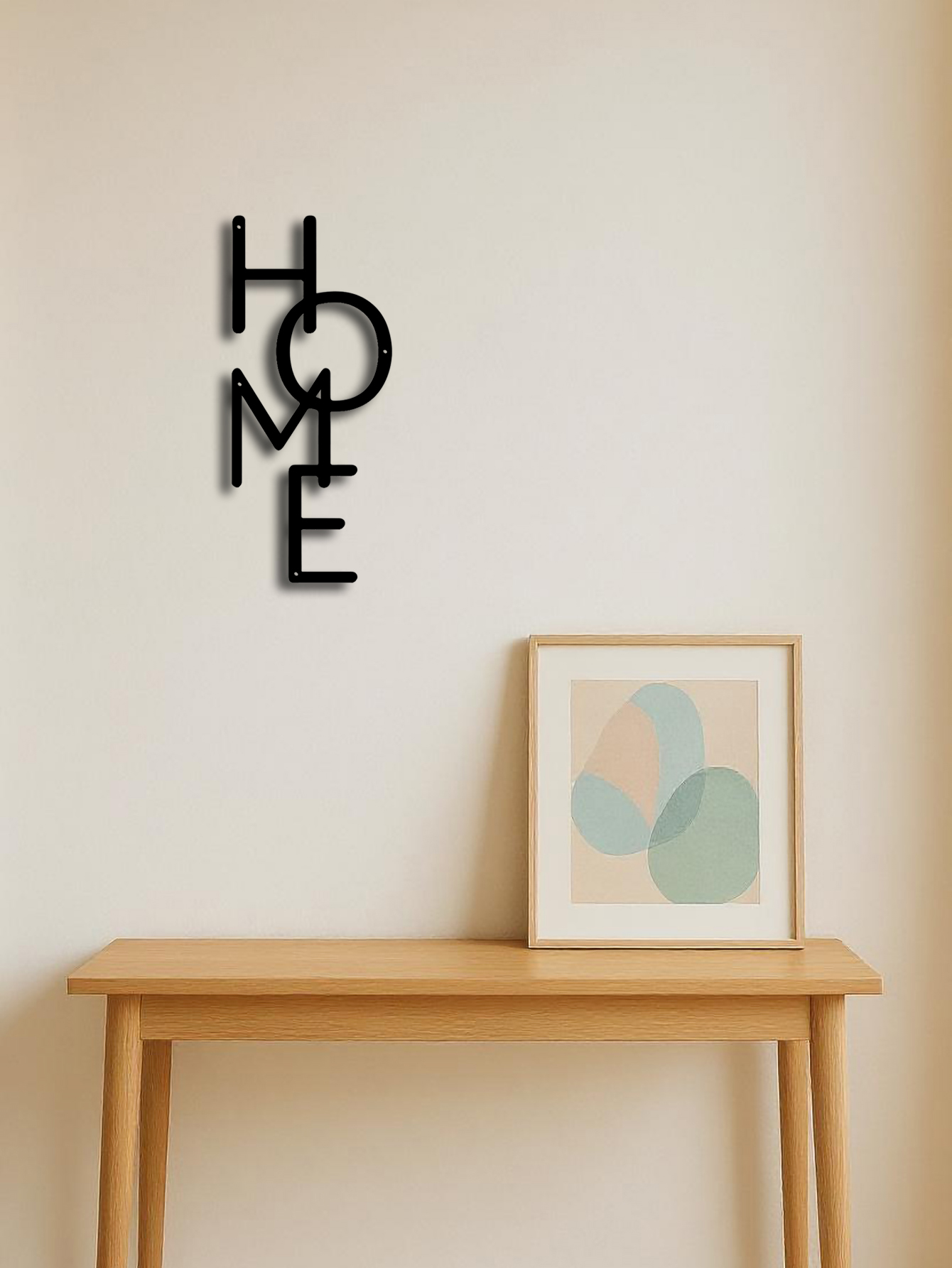 HOME Metal Wall Accent